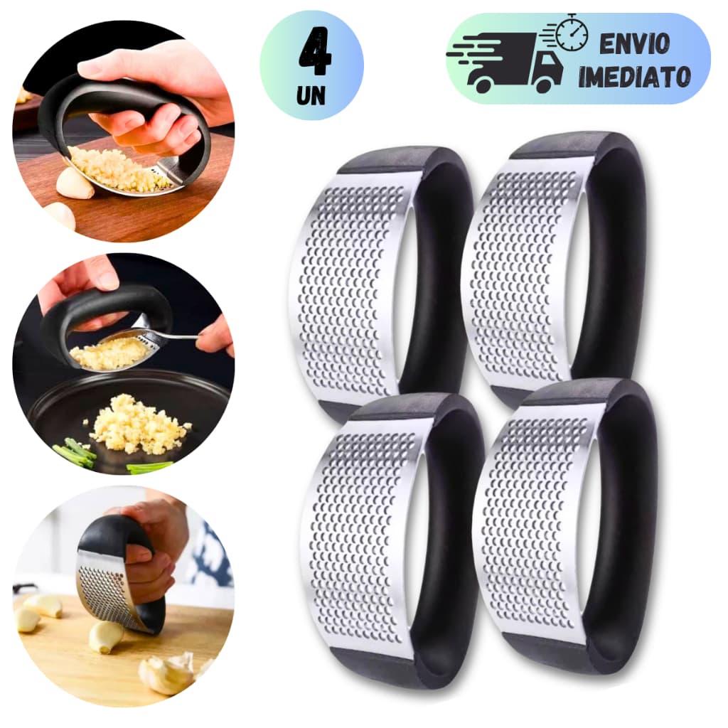 ESMAGADORES DE ALHO AÇO INOX SOCADOR MANUAL PARA TEMPEROS UTENSÍLIOS DE CULINÁRIA TRITURADOR AMASSADOR