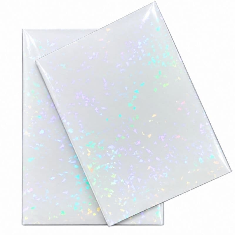 laminação a frio holográfico diamante 10 e 20  folhas
