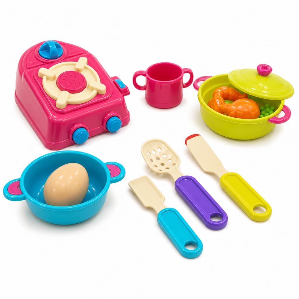 Cozinha Infantil Brinquedo Com Acessórios e Utensílios Brinquedo Infantil Seguro e Durável