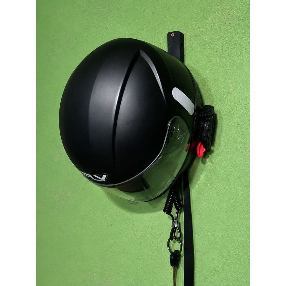 Suporte Para Capacete Casco Chave De Parede Para Moto Organizador completo EXTRA