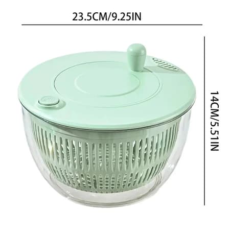 Centrífuga De Salada Manual Secador De Verduras E Frutas Para Cozinha