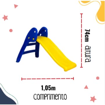 Escorregador Baby 2 Degraus – Diversão e Segurança para os Pequenos!