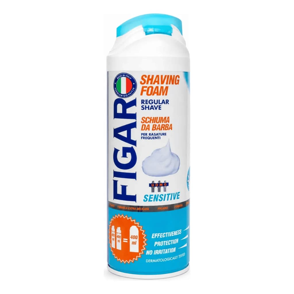 Espuma Para Barbear Sensitive Figaro 400ml