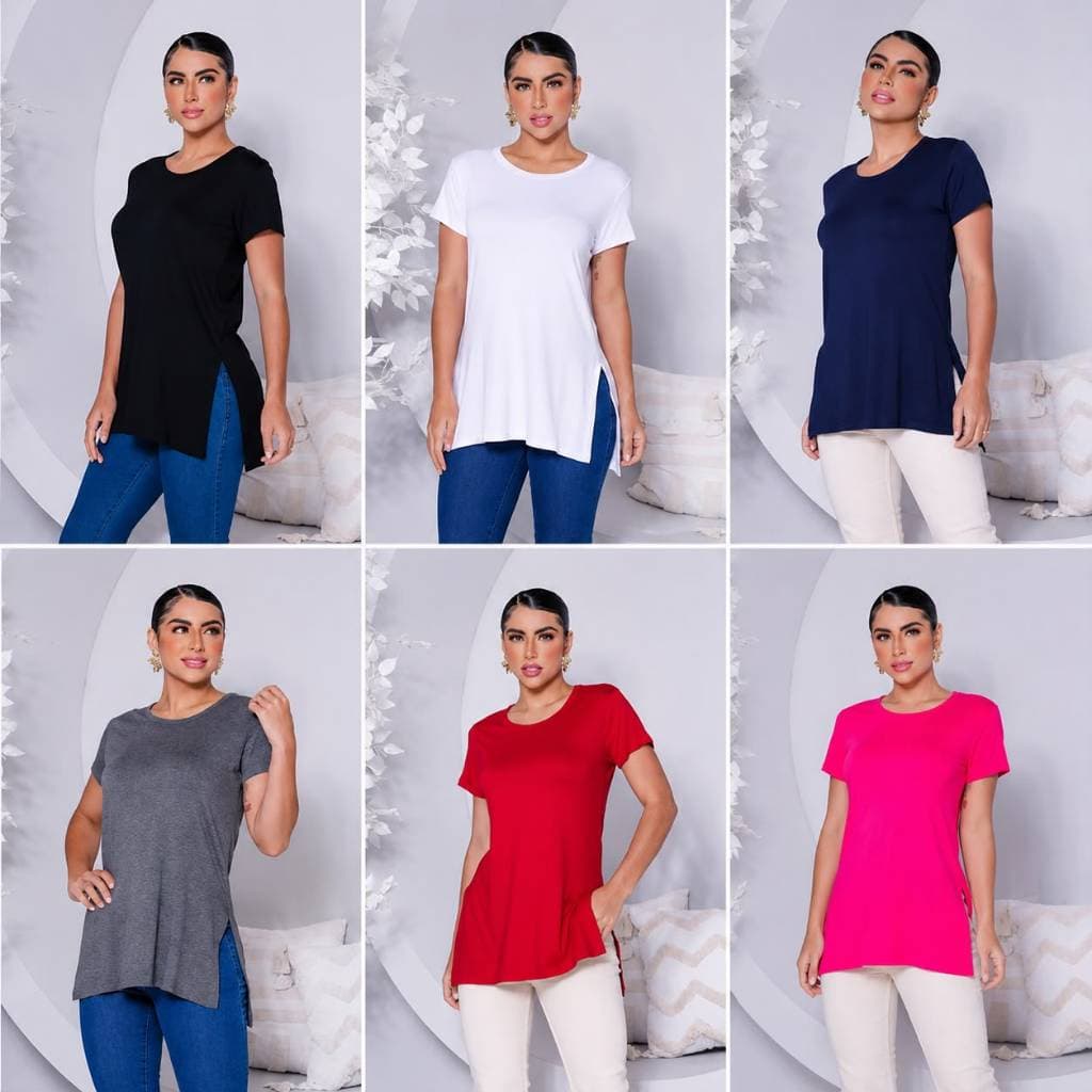 Kit 6 Blusas Vest Sobre legging Feminina academia mullet cobre bumbum Viscolycra PROMOÇÃO