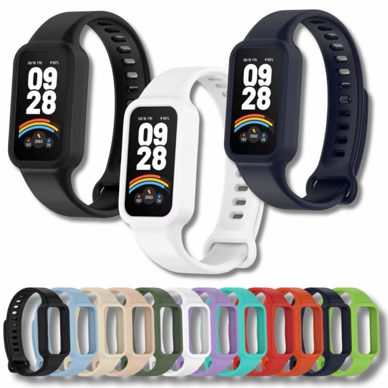 Pulseira Silicone Compatível Com Mi Band 9 Active