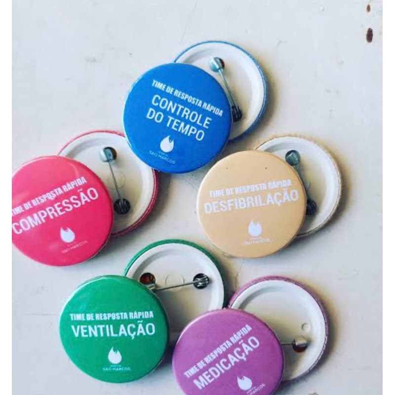 Bottons personalizado com sua logo