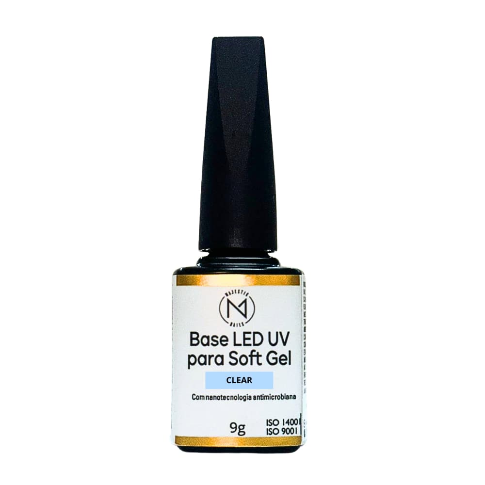 BASE LED/UV PARA SOFT GEL 9g Alongamento Majestic Nails