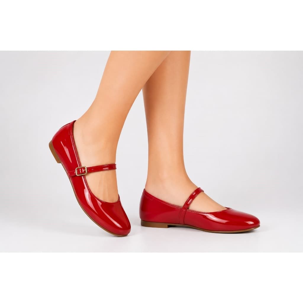 Sapatilha Boneca Feminina Sapato Feminino Bico Quadrado Mary jane tenis feminino