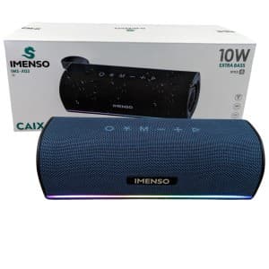 Caixa De Som Portátil Bluetooth Imenso 10w