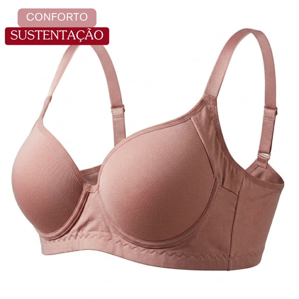 Sutian Plus Size Reforçado Com Bojo Alta Sustentação Feminino Sutia Reforçado Sutiã 48 Invisível Bra