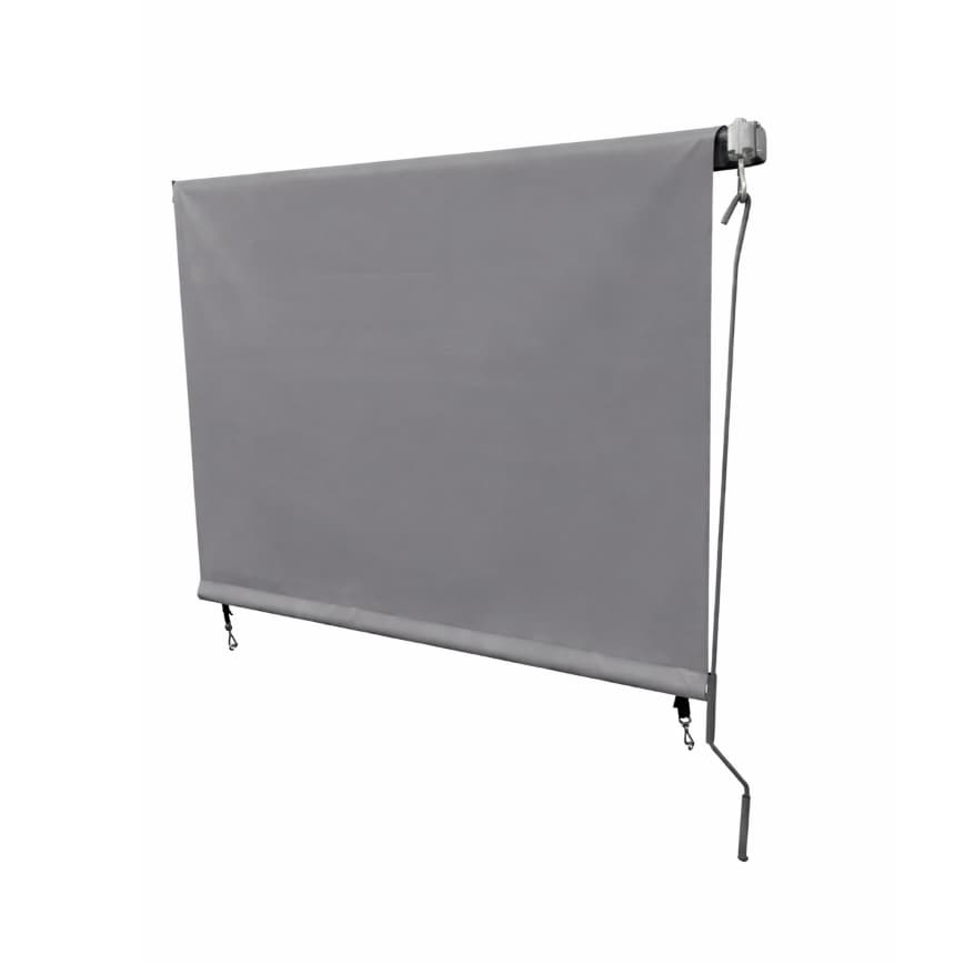 Toldo Cortina Vertical Completo | Lona 2,76 x 2,25 | Pronto para Instalar | Área Externa Motorhome