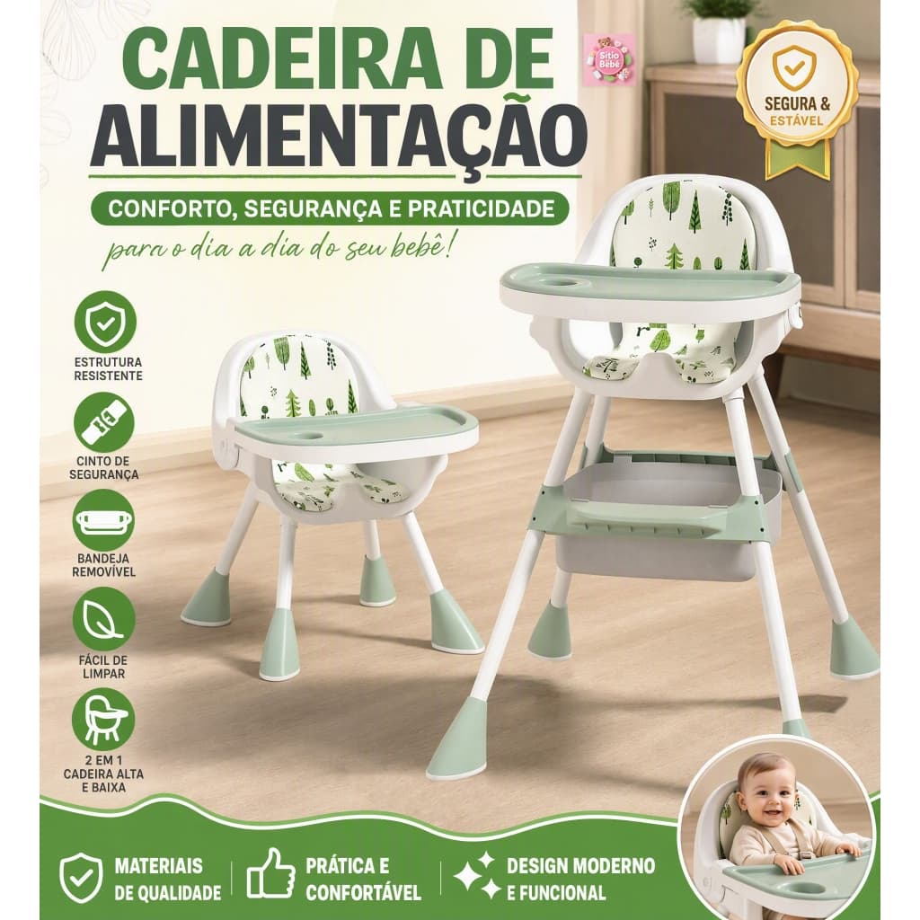 Cadeira De Refeição Para Bebé Jantar Cadeira De Bebé Multifunções Assento Portátil Para Casa