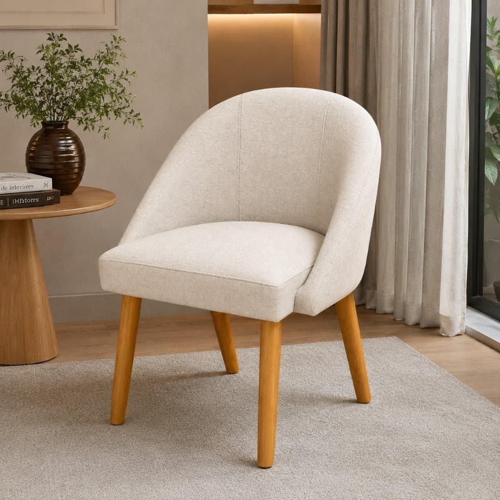Cadeira de Veludo Decorativa Moderna Para Sala Quarto Escritório Recepção