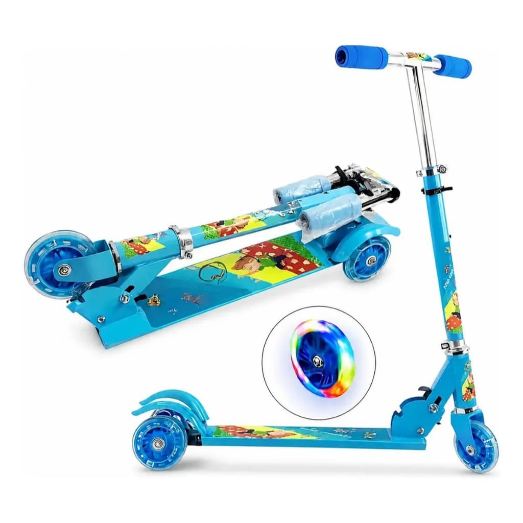 PATINETE VELOZ 3 RODAS AZUL BOY