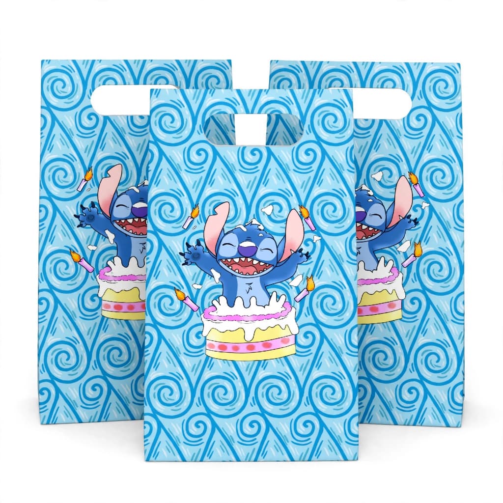 Stitch Sacolinha para lembrancinhas PEGUE E MONTE