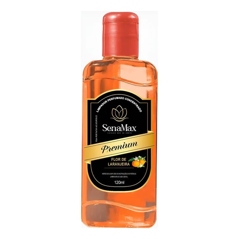 Limpador Perfumado Concentrado SenaMax Premium Flor de Laranjeira 120ml Casa Perfumada