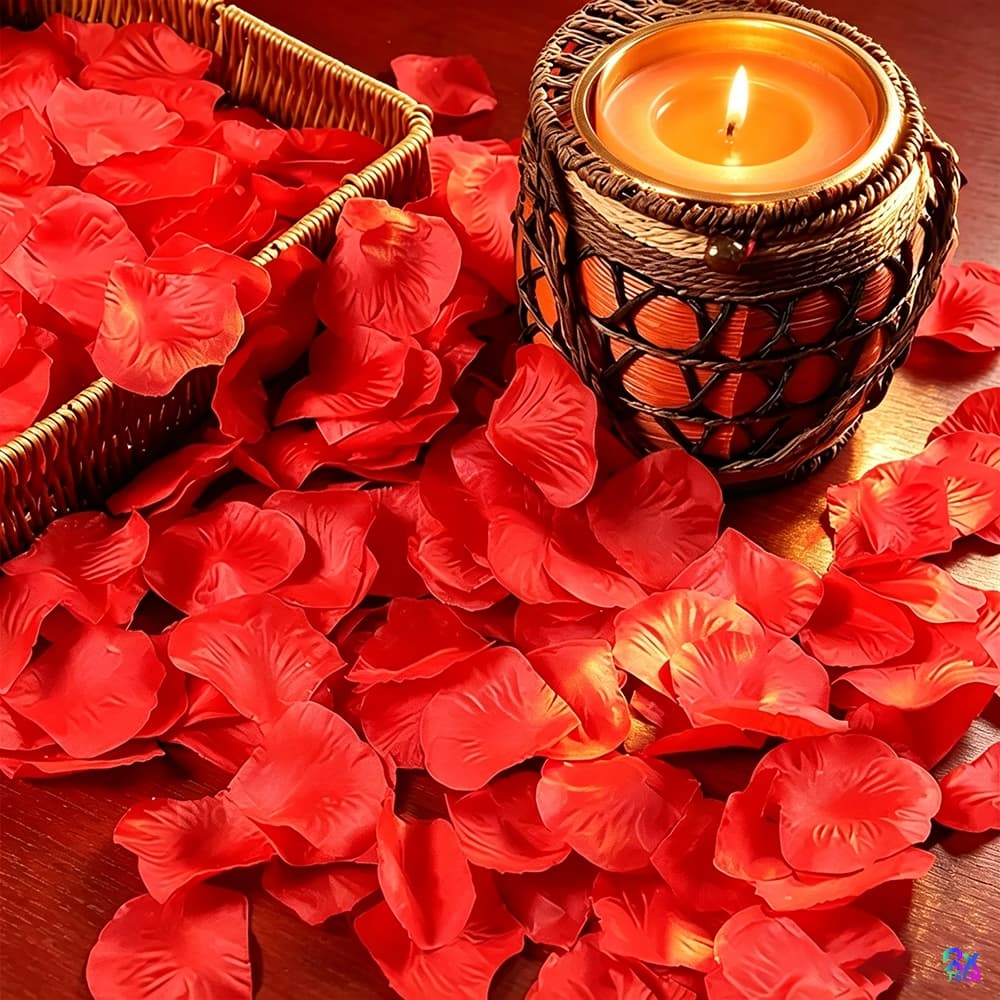 1000 A 3000 Pétalas De Rosas Artificiais Para Decoração Casamento Kit Romantico