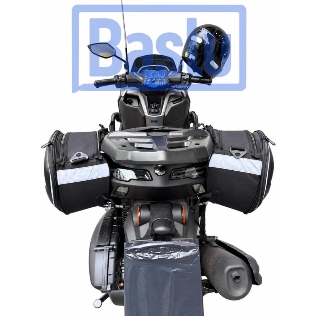 Alforges Bolsa Para Motos Bau Moto Entrega 58L Bau Lateral Yamaha Nmax 150 160 Scooter Pcx honda 160