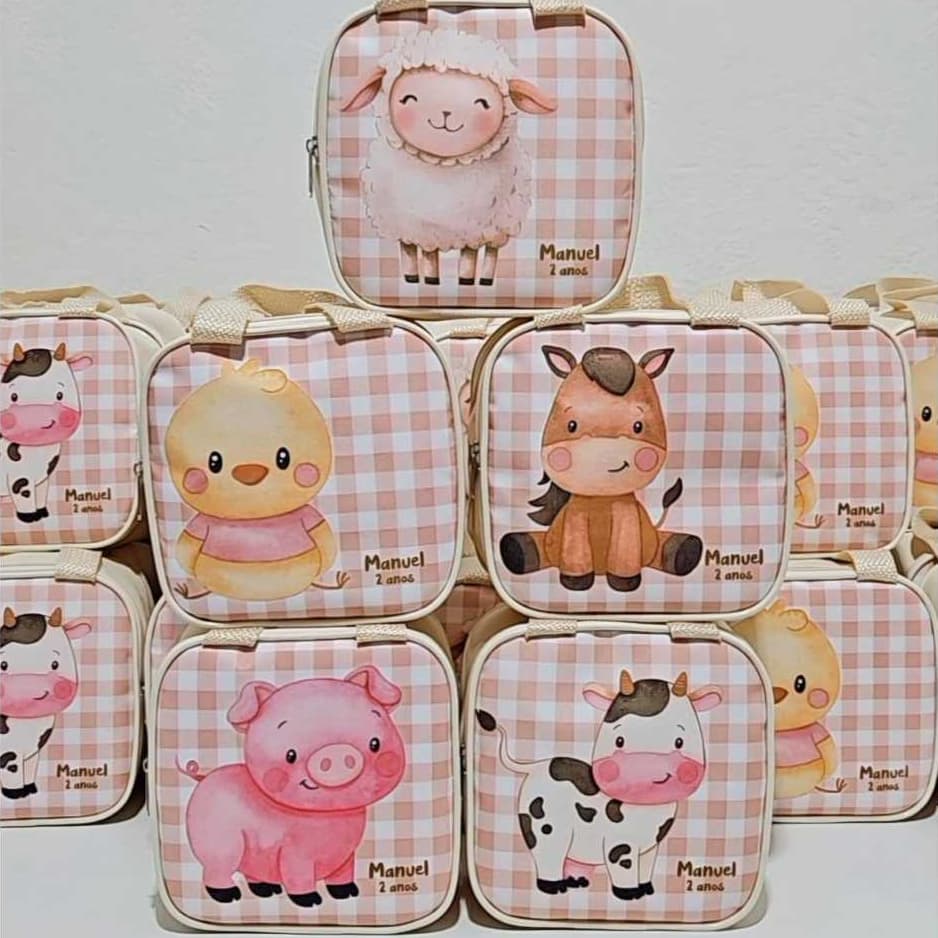 48 bolsinhas personalizada 17x17