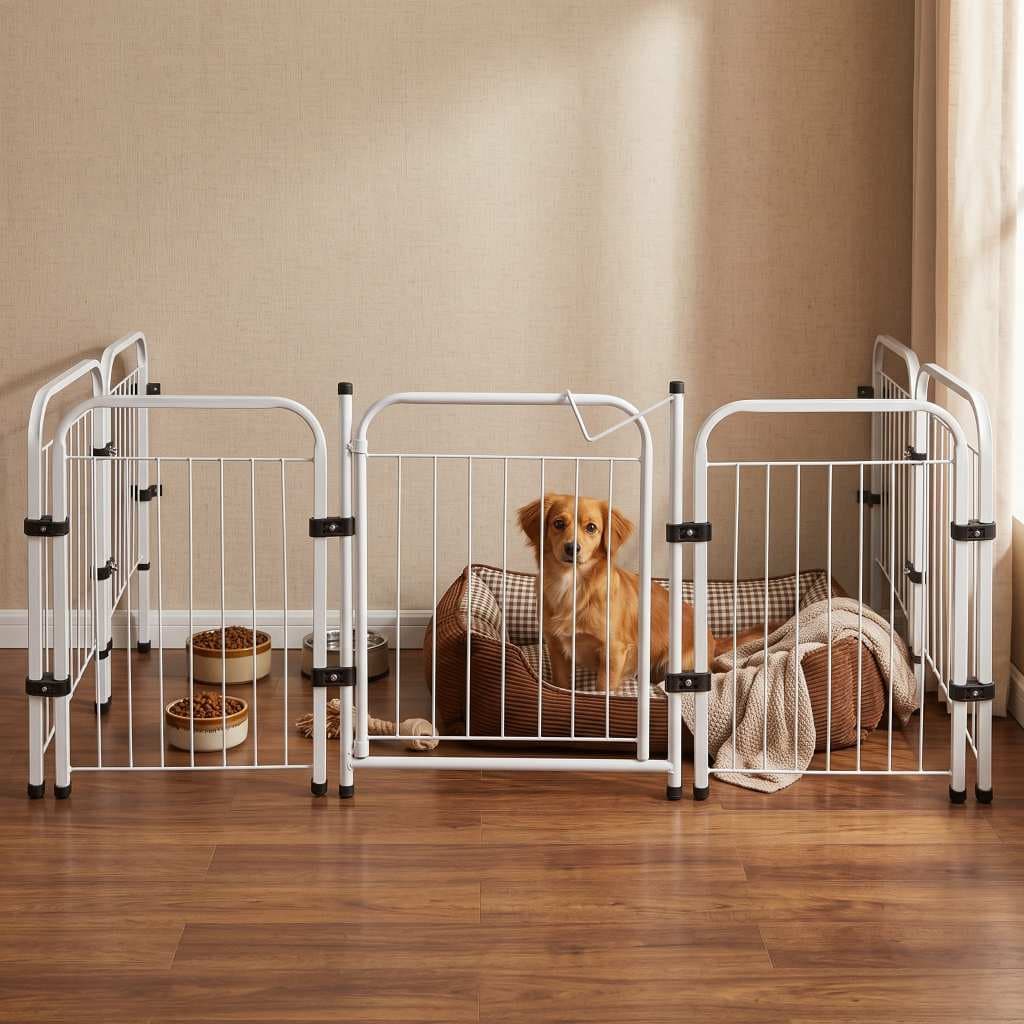 Cercadinho Pet com Portão 51cm de Altura • Grade de Segurança para Cachorro