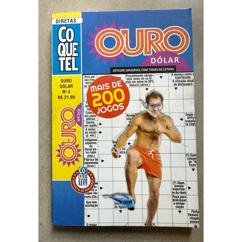Livro Coquetel Ouro Dólar - Nível Médio N° 04