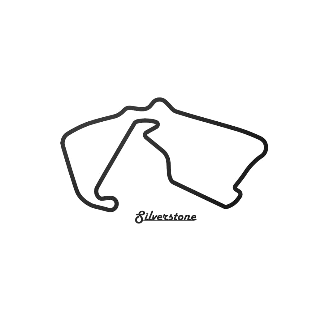 Quadro Pista F1 - SILVERSTONE
