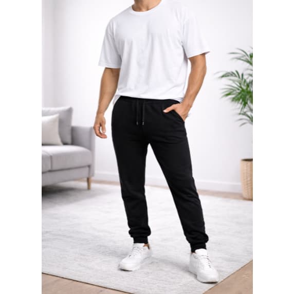 Calça Jogger Moletom Masculina/Feminina Premium, Bolsos Laterais -  Estilo Casual Esportivo