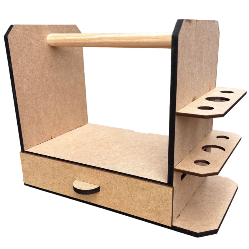 Porta cones de crochê / suporte para novelo  / suporte para cone de crochê em MDF