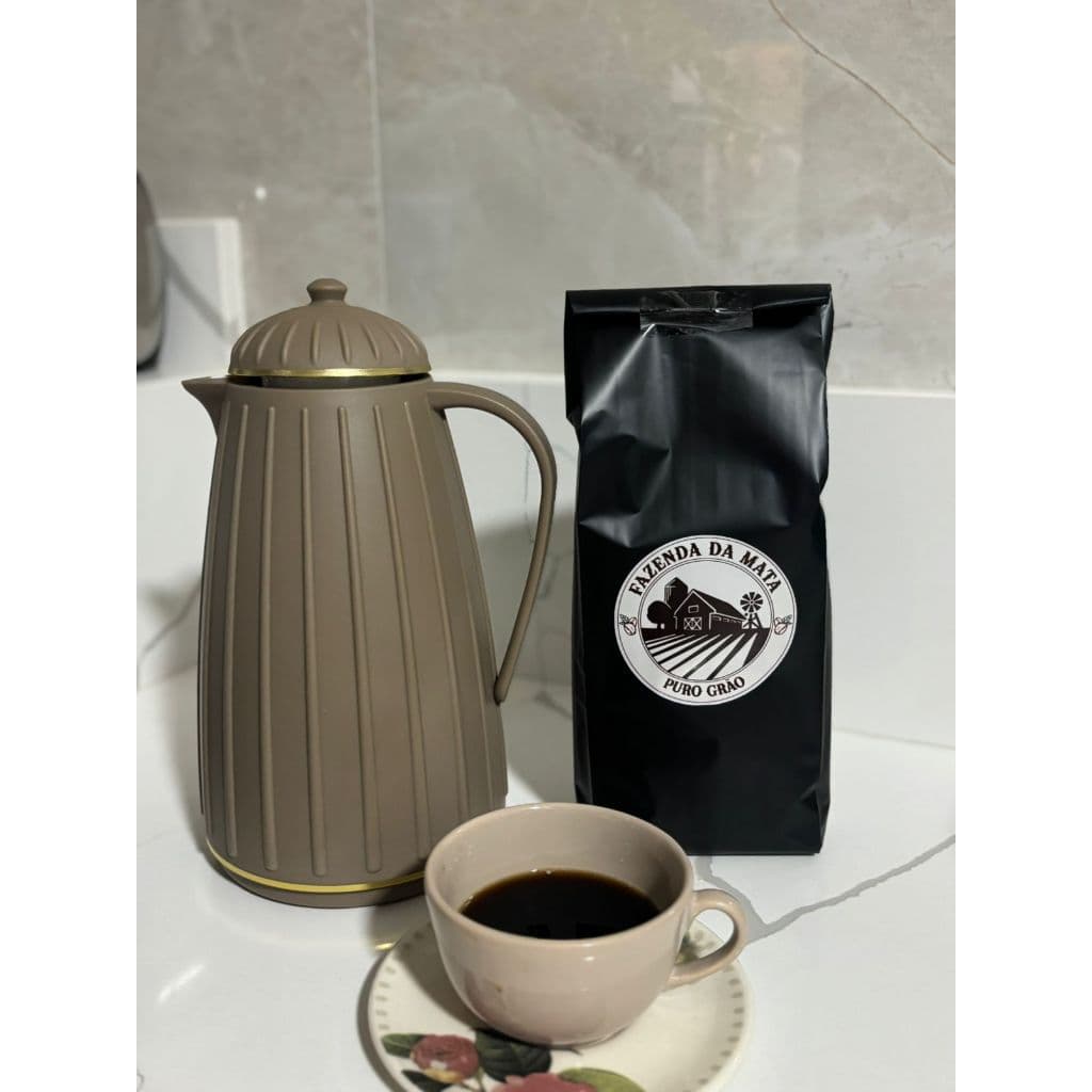 Café Caseiro MOÍDO TORRADO 100% Arábica 500g Fazenda Da Mata Puro Grão