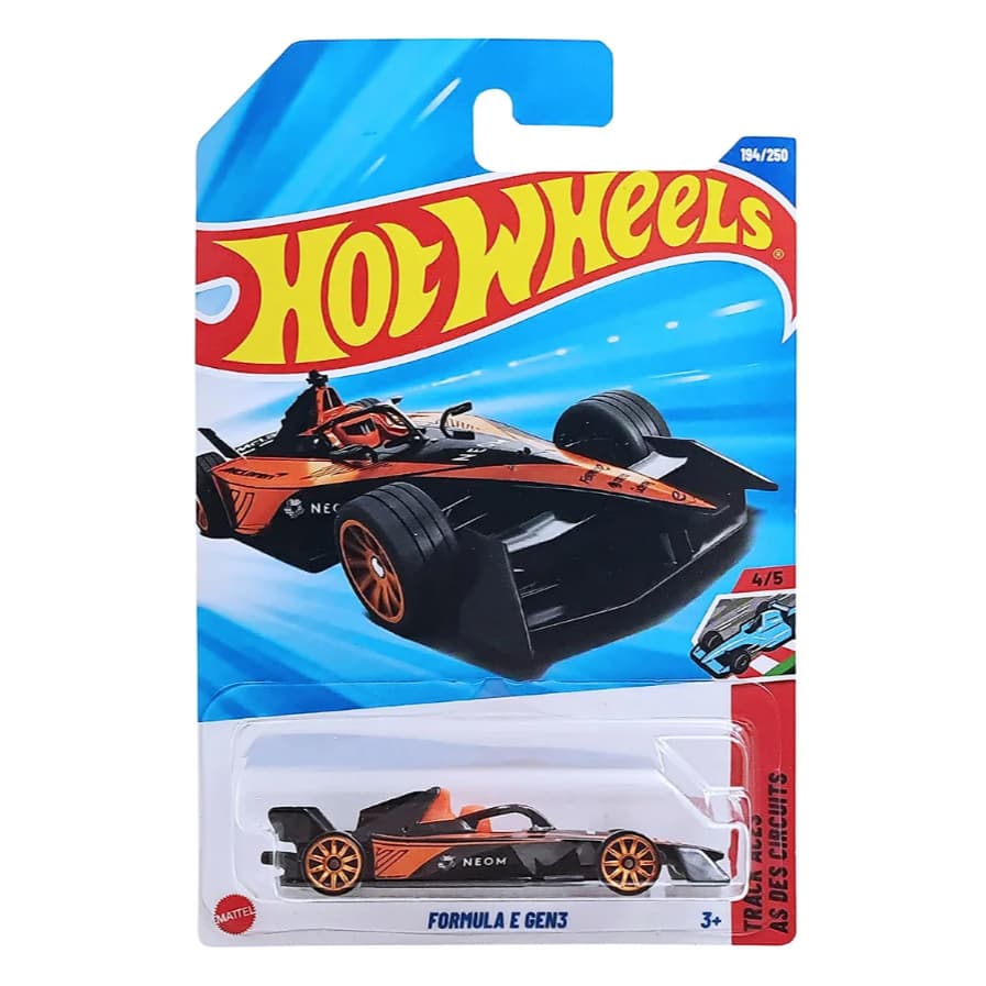 Hot Wheels Formula E GEN3 TRACKS ACES AS DES CIRCUITS 4/5 MATTEL