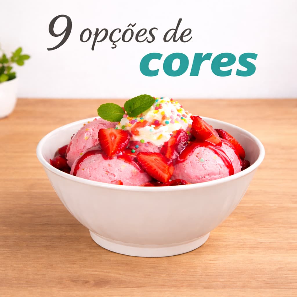 Kit 30 a 100 Potes Cumbuca 500ml Para Sobremesa Petisco Caldos Gelatinas Açaí Porções Sorvetes