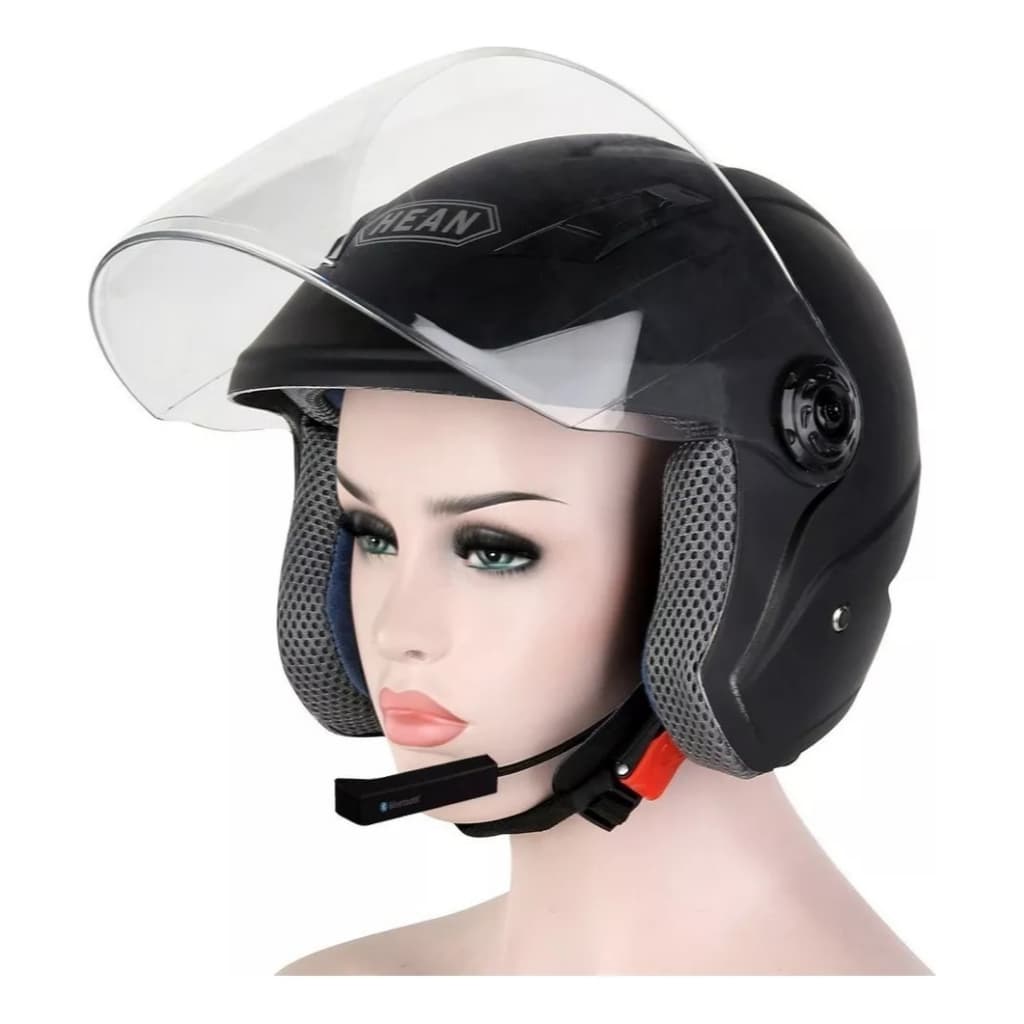 Fone De Ouvido Capacete Moto Altofalante Microfone Bluetooth