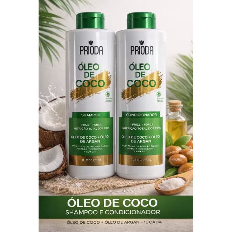 Kit shampoo + Condicionador 1L cada .Diversas marcas!