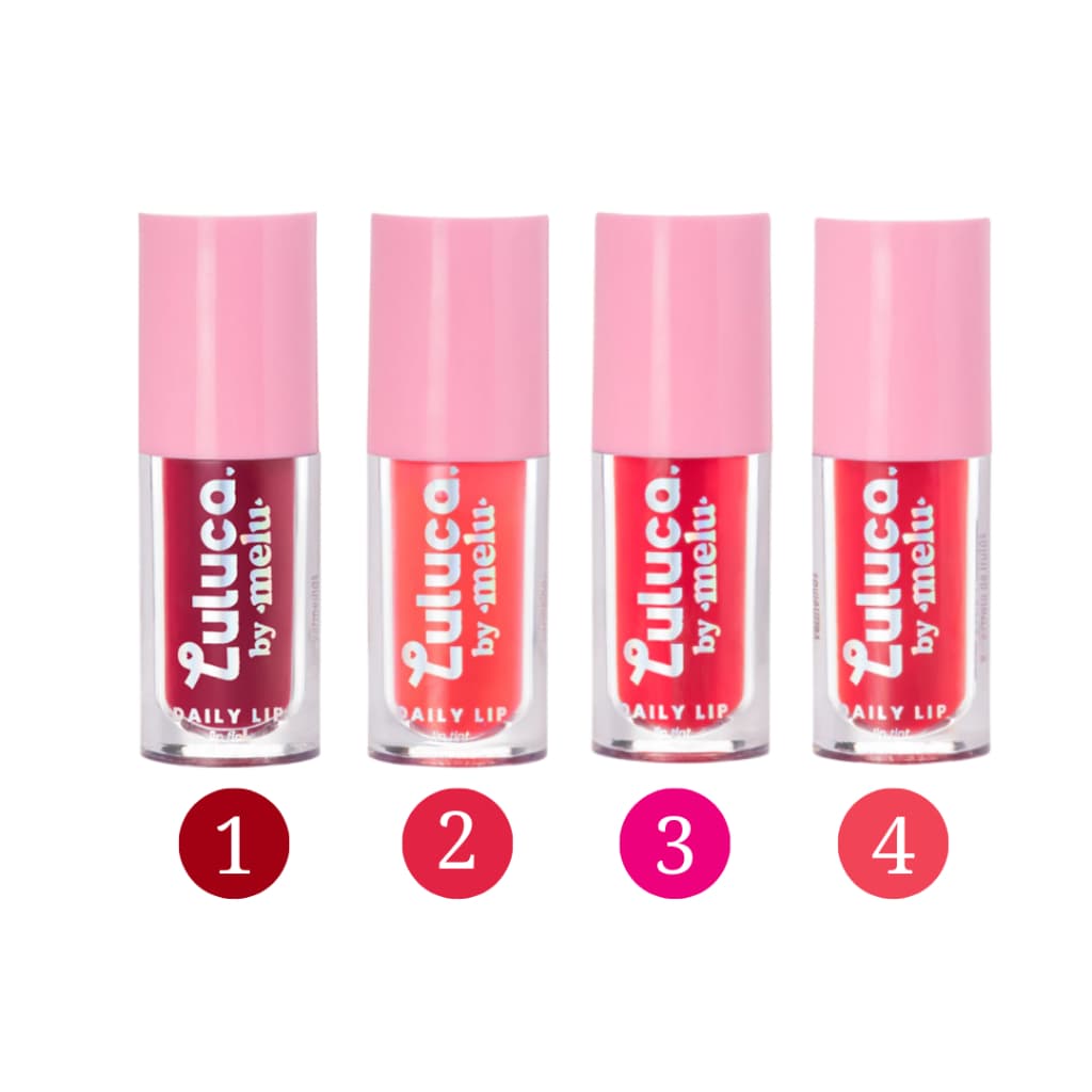 Lip Tint Luluca by Melu Ruby Rose RR-L6604 1/2/3/4