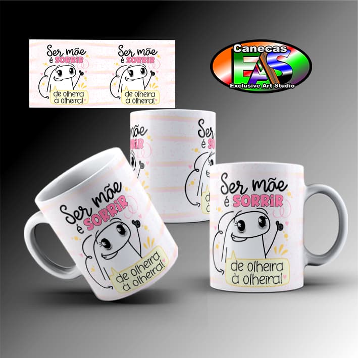 Mães Flork-(mod-012)-Caneca personalizada para Mães
