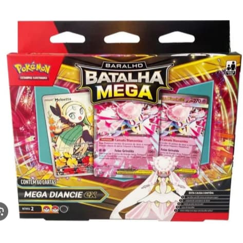 Pokémon Tcg Baralho Batalha Mega Diancie Ex