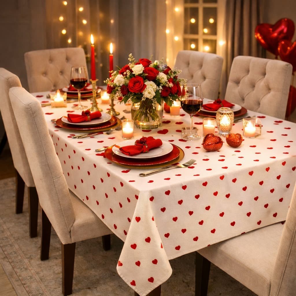 Toalha de Mesa 6 CADEIRAS ALGODAO DECORACAO DE Cozinha  Estampada Retangular