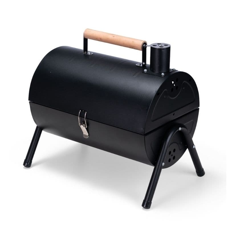 Churrasqueira Portátil Premium  Grill Cilíndrico Duplo