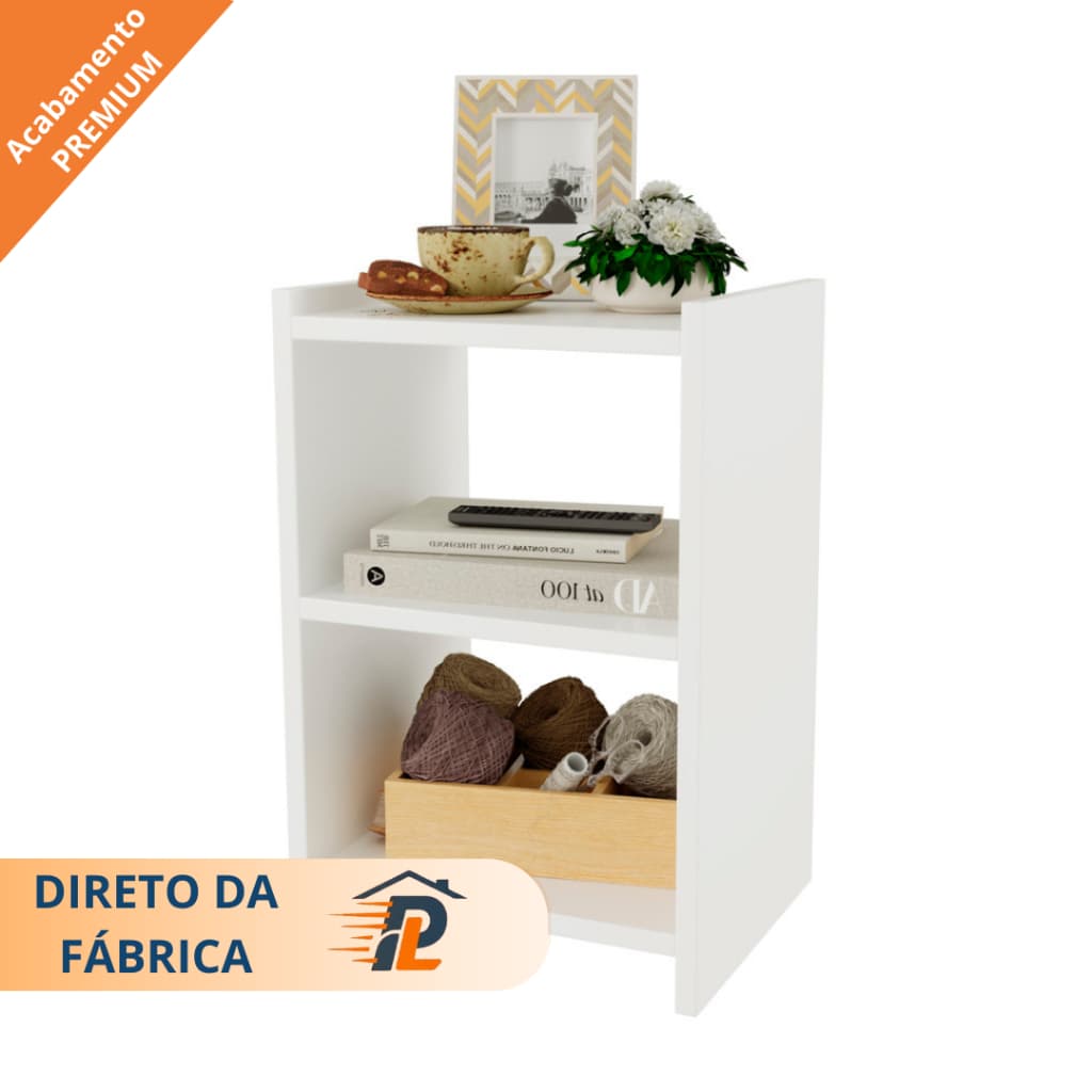 Mesa Cabeceira Nicho Quarto Decoração Promoção 100% MDF
