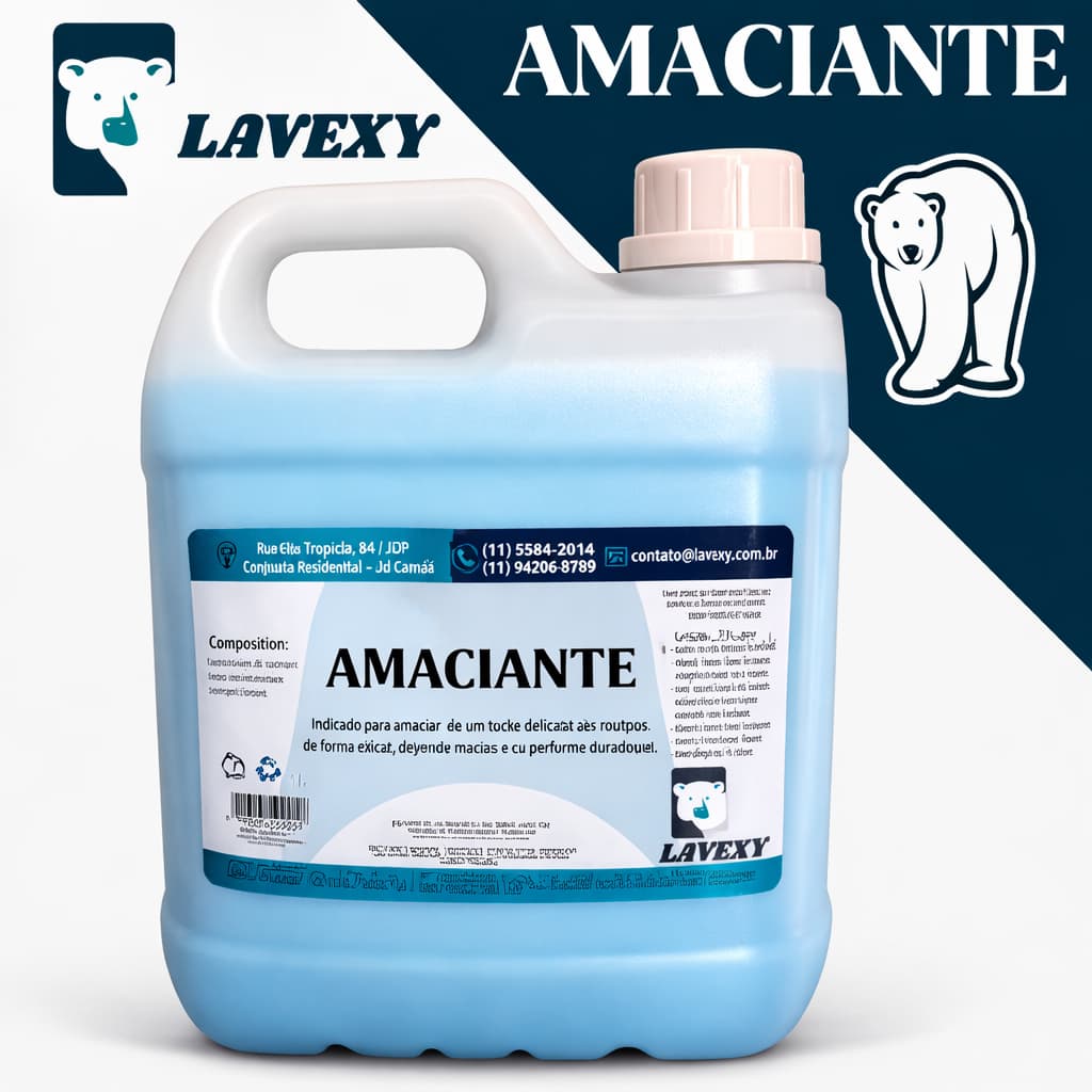 Amaciante Concentrado Lavexy - 5 LITROS