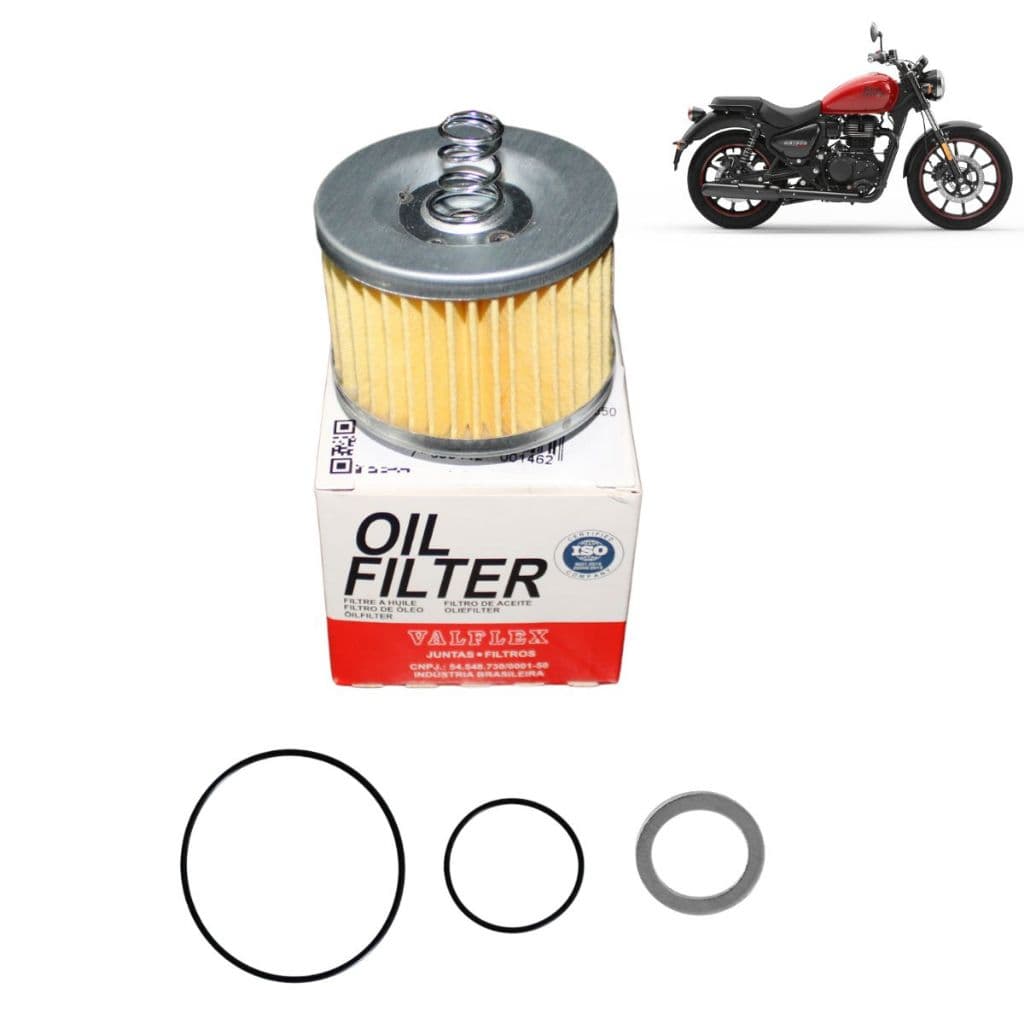 Filtro De Óleo Meteor/hunter 350 Com Guarnições