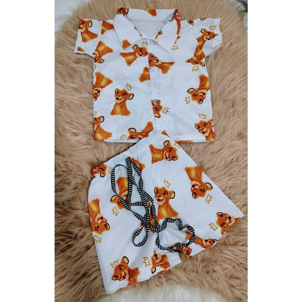 CONJUNTO MAURINHO REI LEÃO 1.2.3 ANOS