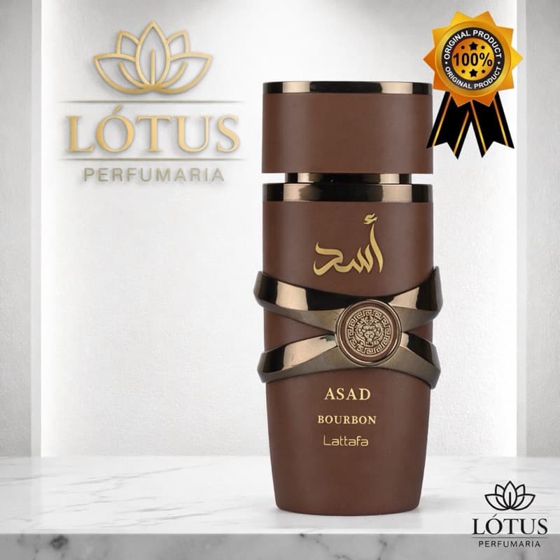 Perfume Arabe Masculino Lattafa Asad Bourbon- 100ml- EDP- Original