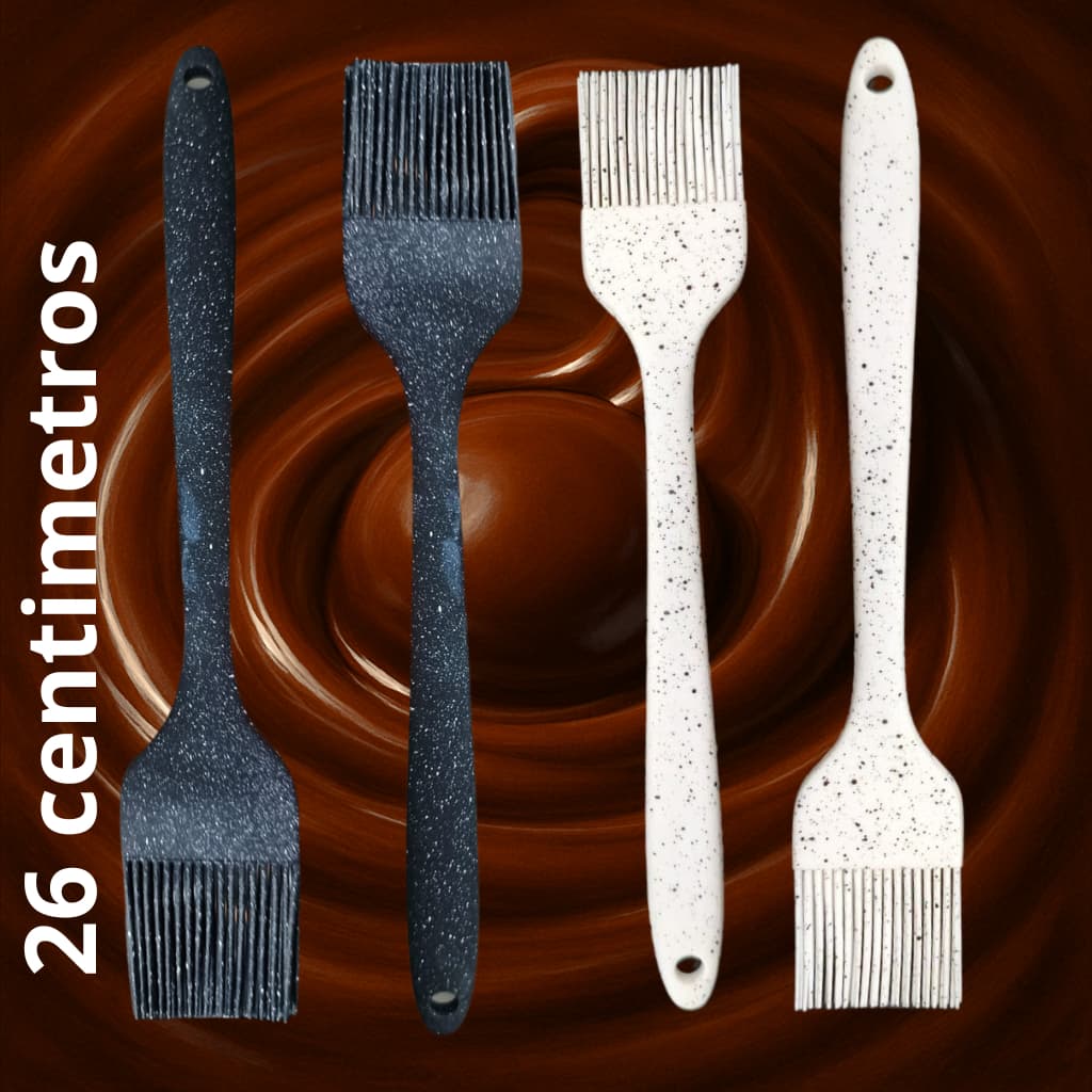 Kit pascoa 04 ou 03  ou 02 unid pincel.  de  silicone Cozinha  Resistente Casa Buffet Restaurante confeiteri
