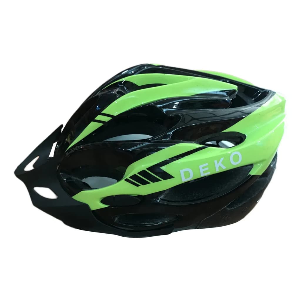 Capacete Ciclismo Bike  com LED Traseiro Tamanho G Ajustável Ventilado Adulto