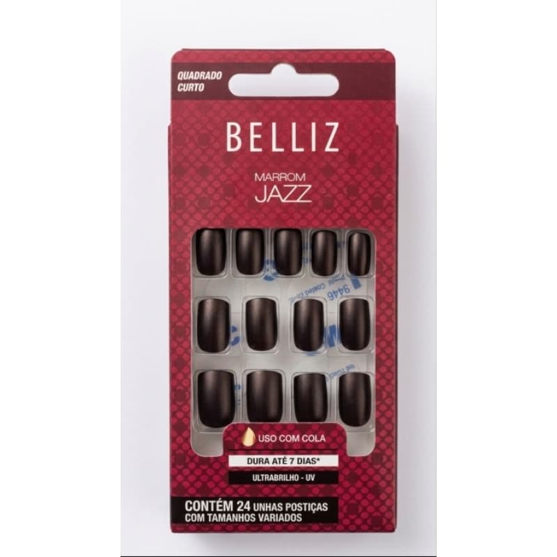 Unhas Belliz Marrom Jazz