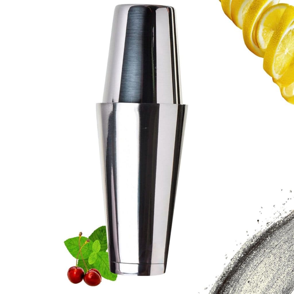 Coqueteleira Boston 750 ml peso + Mini Tin Inox Profissional