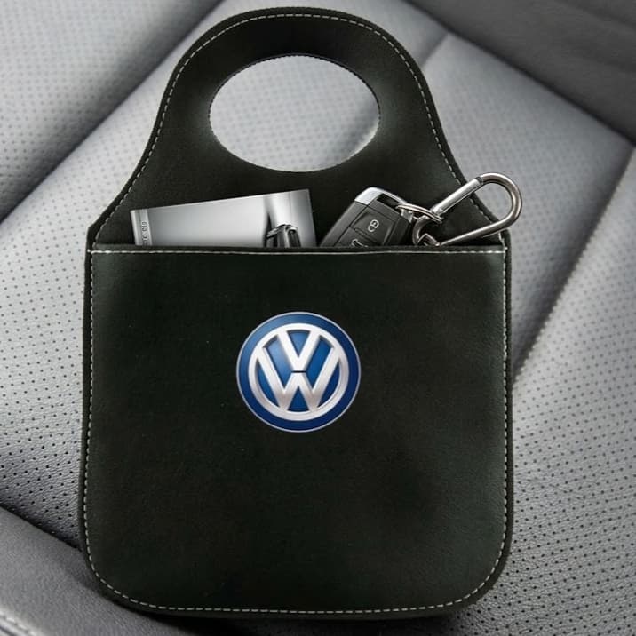 Lixeira Automotiva Porta Lixo ,Porta utensilios , Porta celular,Couro Reforçado Universal