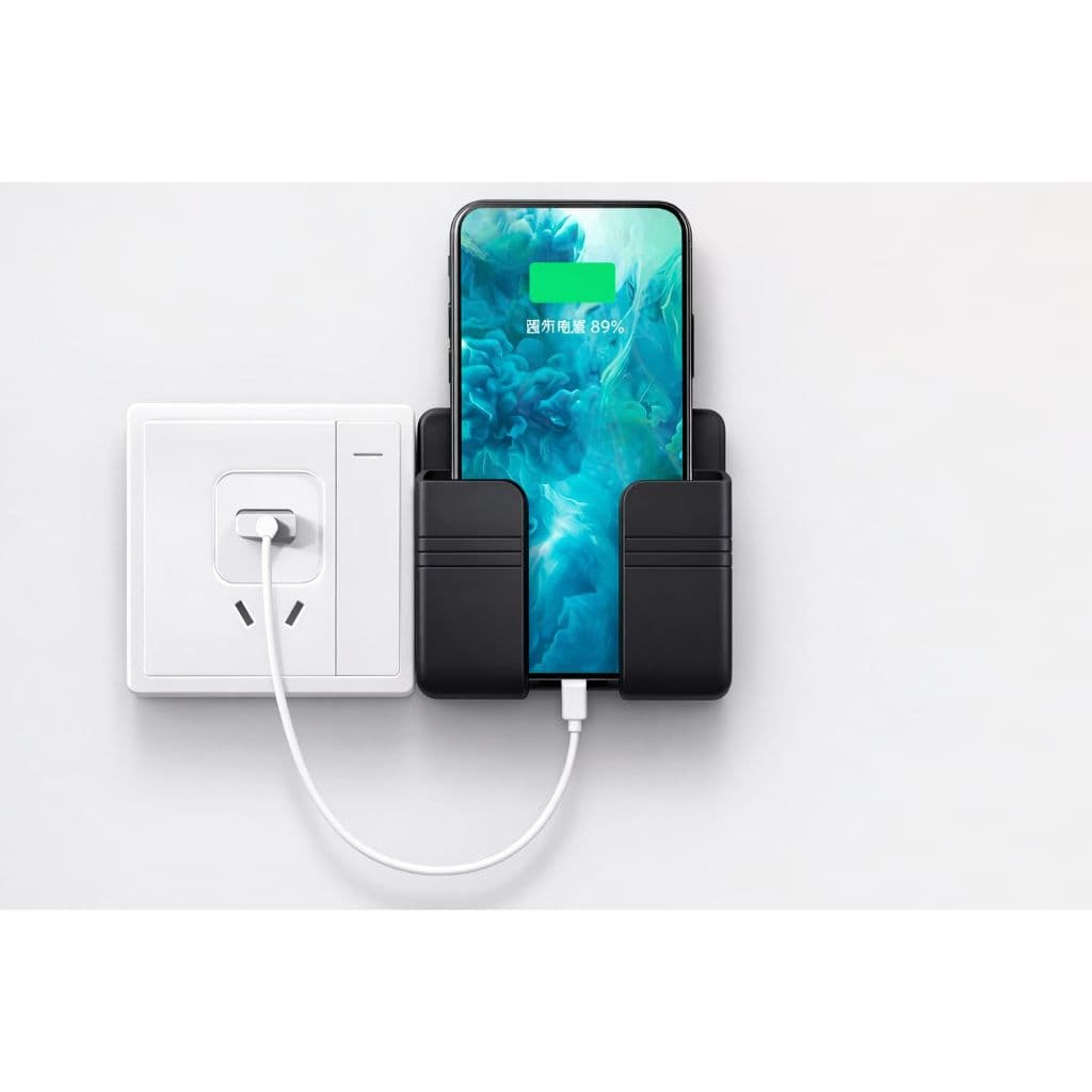 Suporte de Celular de Parede Adesivo | Porta Celular Universal | Organizador para Carregar Celular |
