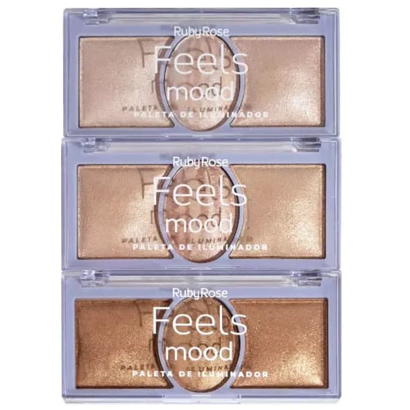 Paleta de Iluminador Ruby Rose Feels Mood- HB-7730
